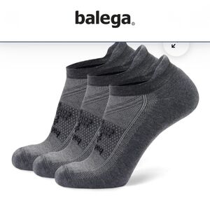 BALEGA Hidden Comfort Performance Socks Gray M